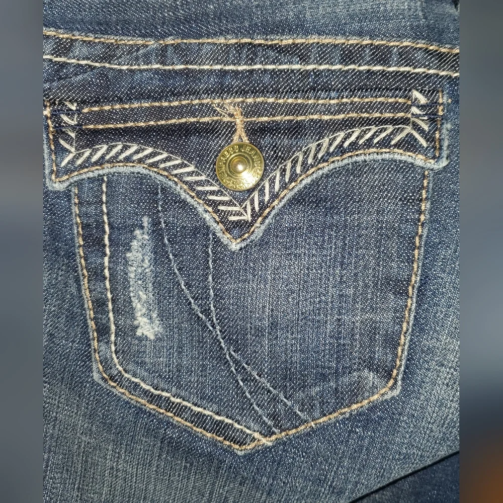 Brand New Express Barely Boot Jeans - Picture 4 of 5